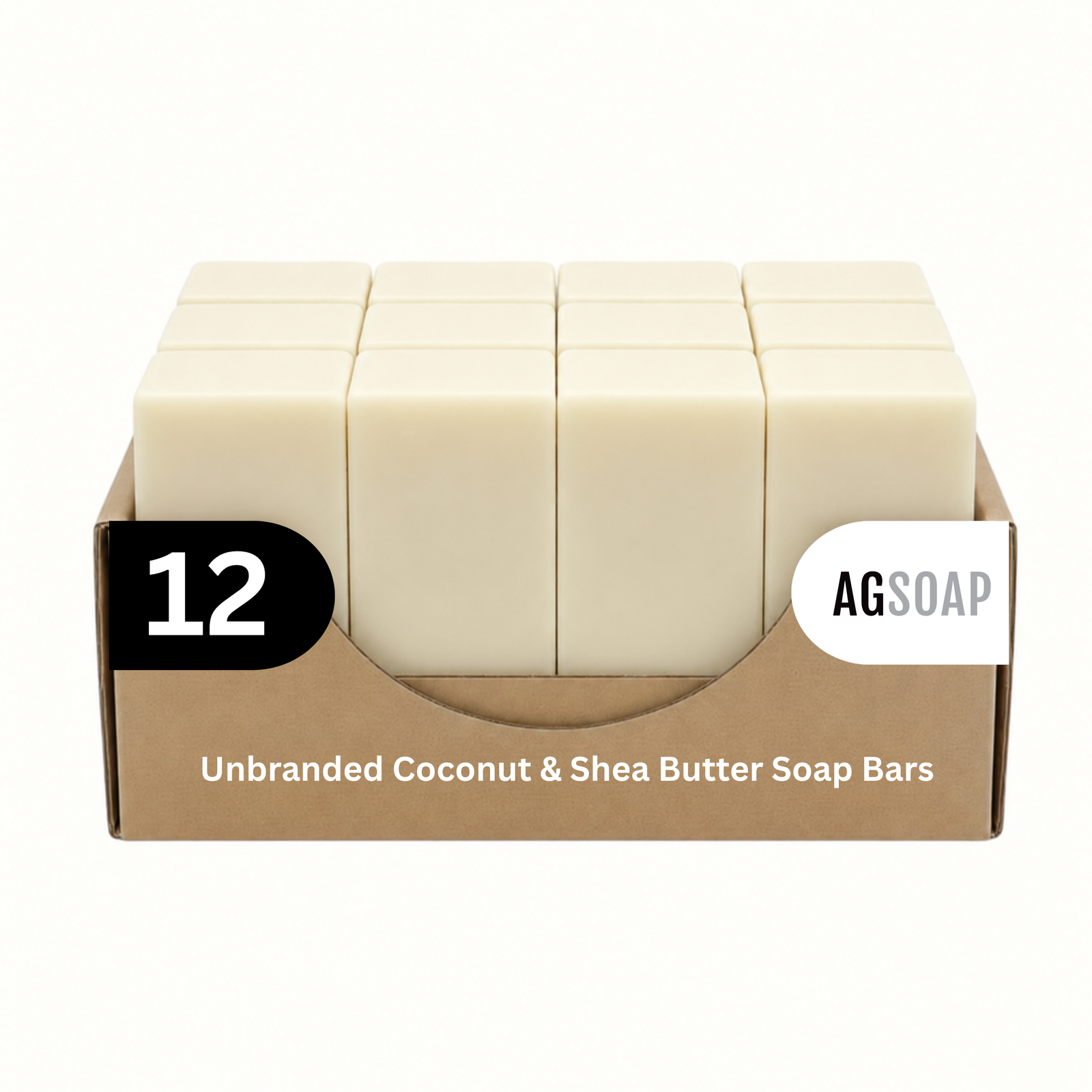 Coconut & Shea Butter Rich & Moisturizing Face & Body Bar 4.4 Oz / 125g