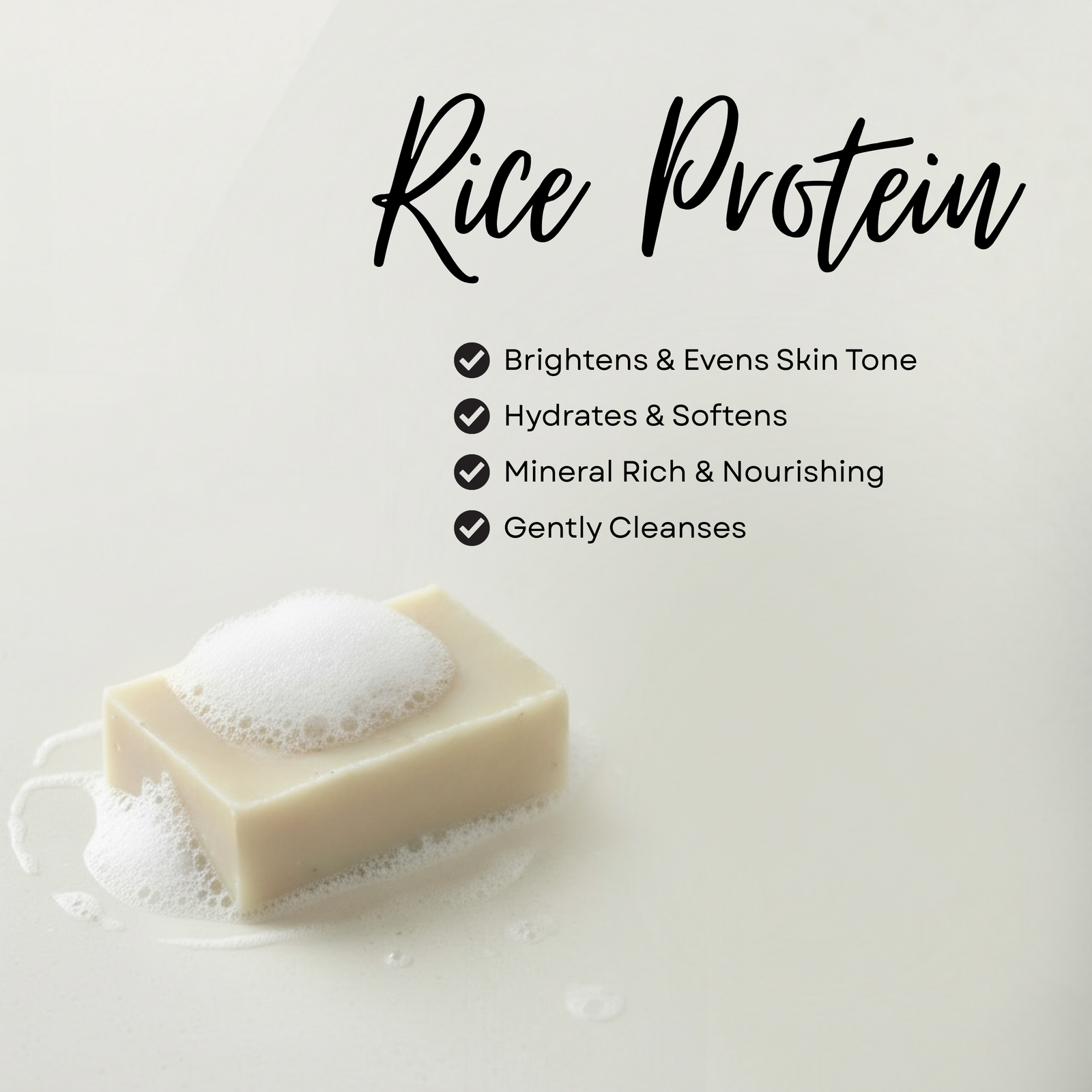 Rice Soap Bar – Smooth & Softening