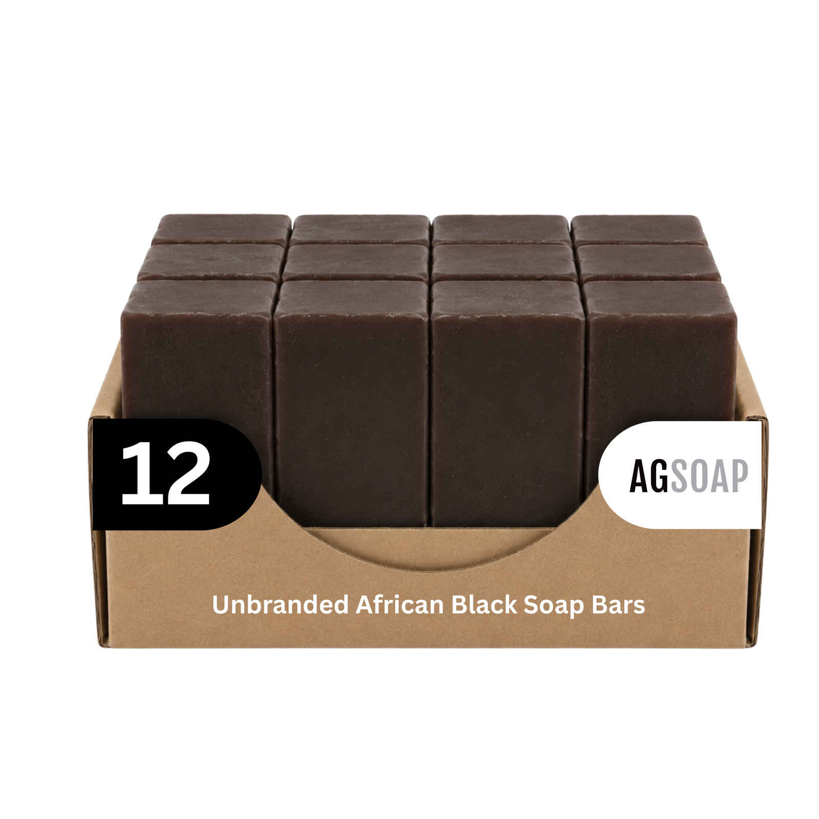 African Black Soap Deep & Traditional Face & Body Bar  4.4 Oz / 125g
