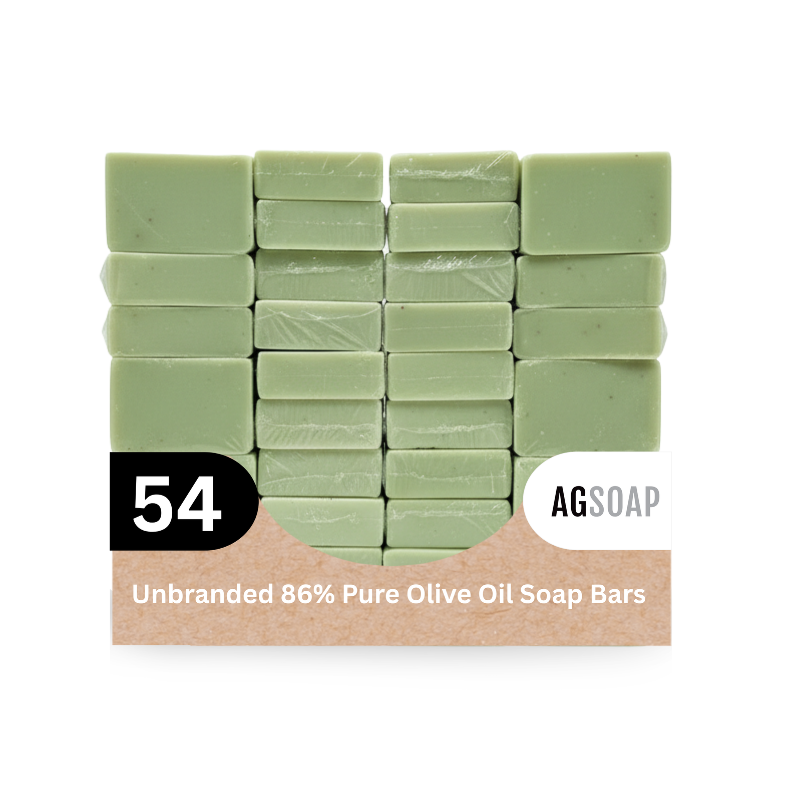 86% Pure Olive Oil  Senstitive Face & Body Bar 4.4 Oz / 125g Each